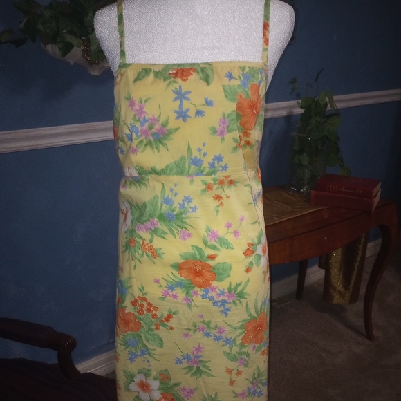 Lauren Adjustable Straps Ralph Lauren Dress - Picture 1 of 5